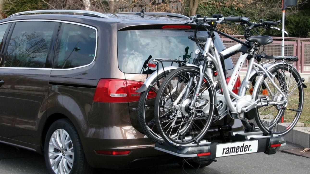 fahrrad gepäckträger auto anhängerkupplung 6 räder