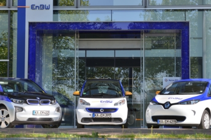 16.04.2014 EnBW Elektro Fahrzeuge