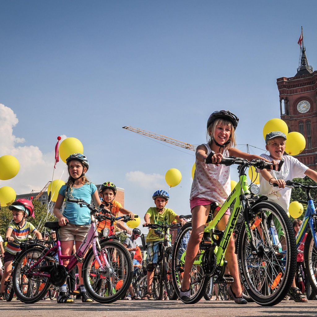 Kidical Mass für mehr Freiräume für Kinder Kidical Mass für mehr Freiräume für Kinder