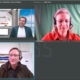 Markus Emmer, Julia Maulahrdt und Peter Löck leiteten das Webinar