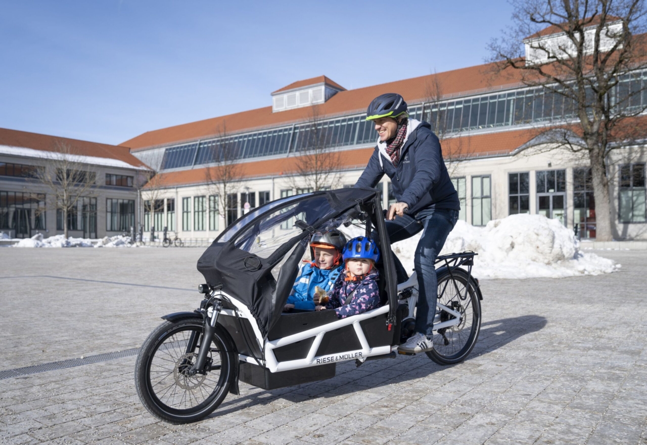 Auch Cargobikes werden gefördert Auch Cargobikes werden gefördert