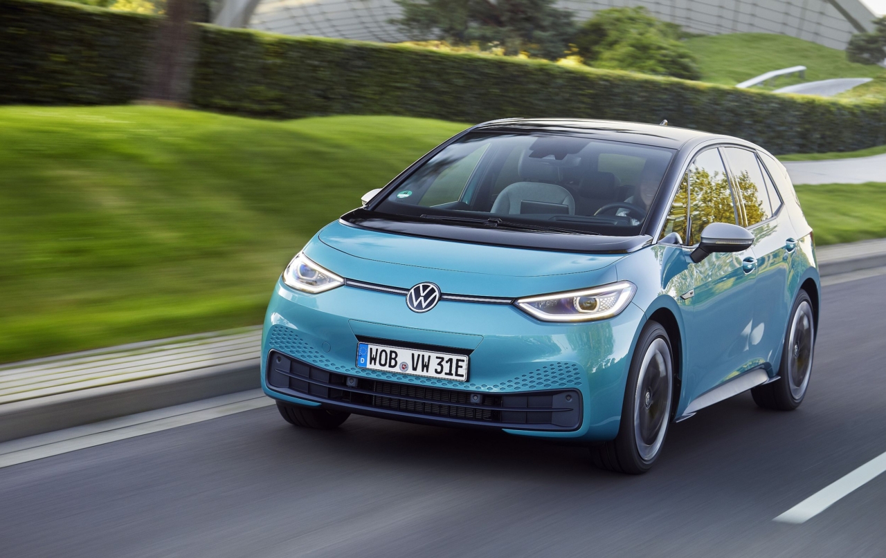 Die erste Fahrt im VW ID.3 Die erste Fahrt im VW ID.3