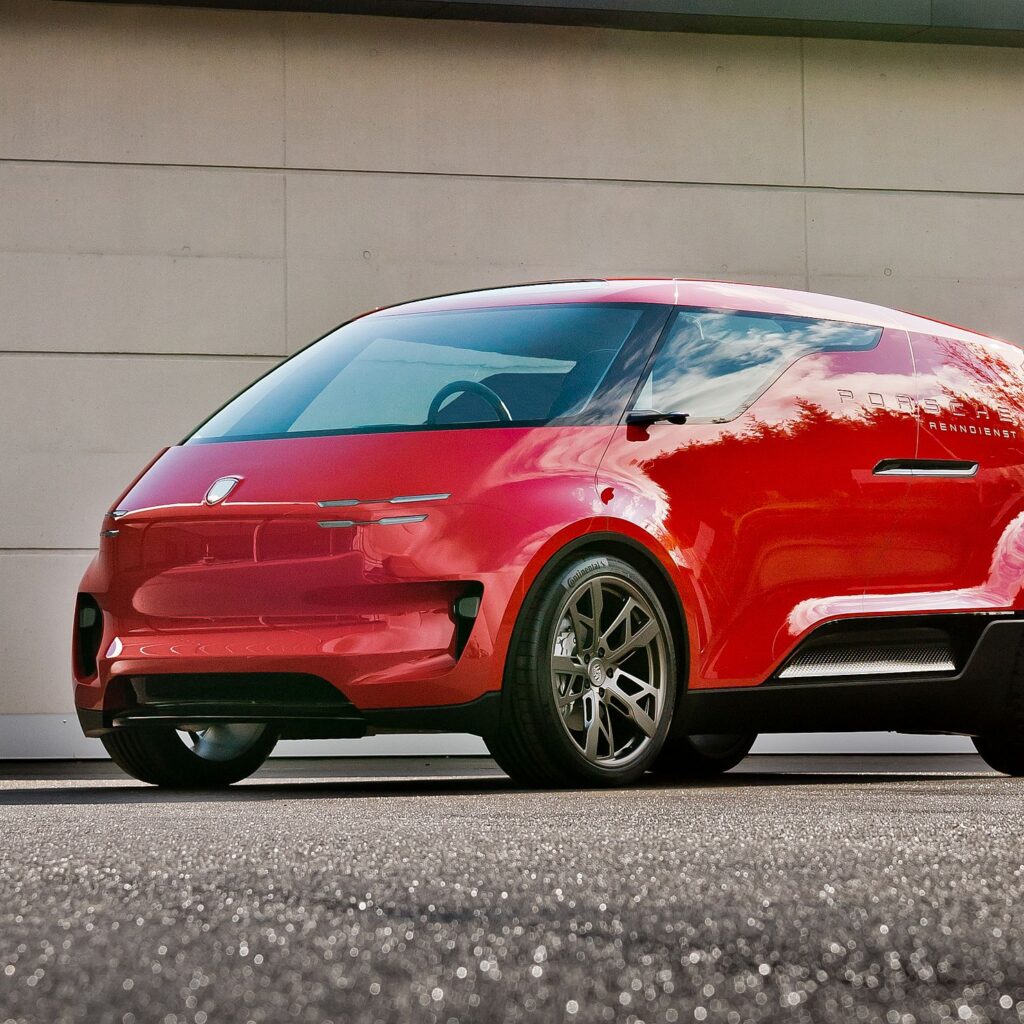 Porsche Renndienst-Van mit E-Antrieb Porsche Renndienst-Van mit E-Antrieb