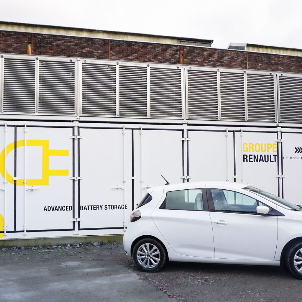 Ein Energiespeicher aus vielen E-Auto-Akkus Ein Energiespeicher aus vielen E-Auto-Akkus