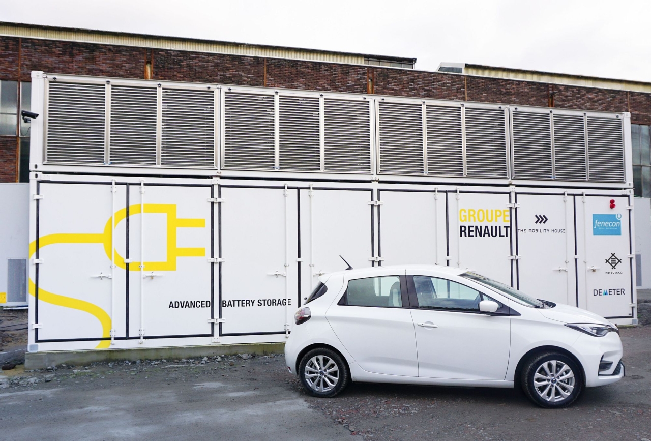 Ein Energiespeicher aus vielen E-Auto-Akkus Ein Energiespeicher aus vielen E-Auto-Akkus