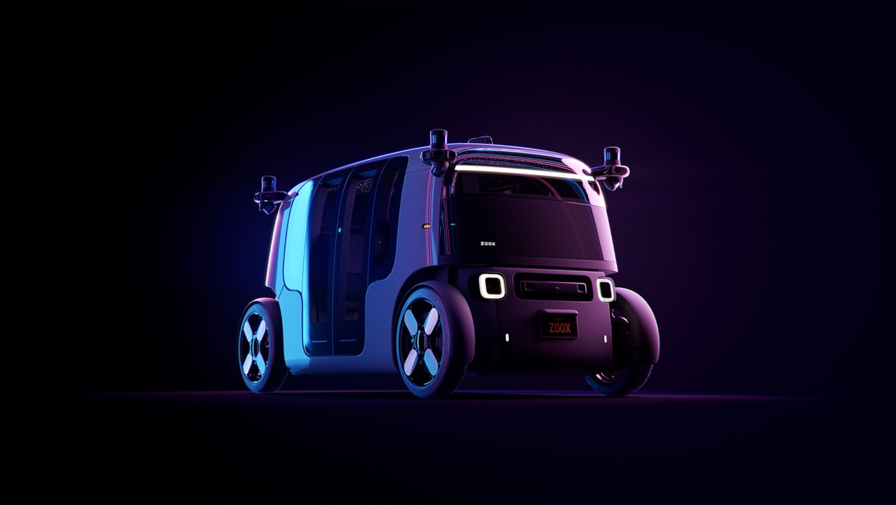 Amazon-Auto: Robotaxi mit E-Motor Amazon-Auto: Robotaxi mit E-Motor