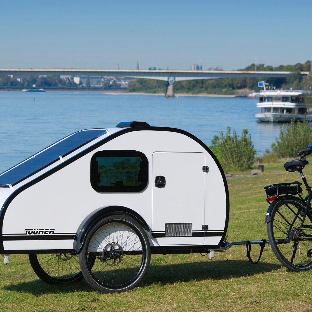 Wohnwagen für Pedelecs: Klein und leicht Wohnwagen für Pedelecs: Klein und leicht