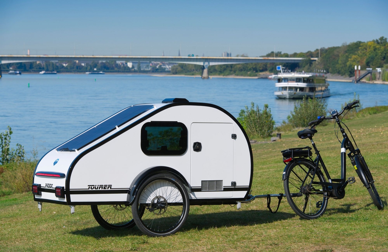 Wohnwagen für Pedelecs: Klein und leicht Wohnwagen für Pedelecs: Klein und leicht