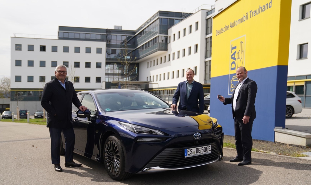 Toyota Mirai bereichert den DAT-Fuhrpark Toyota Mirai bereichert den DAT-Fuhrpark