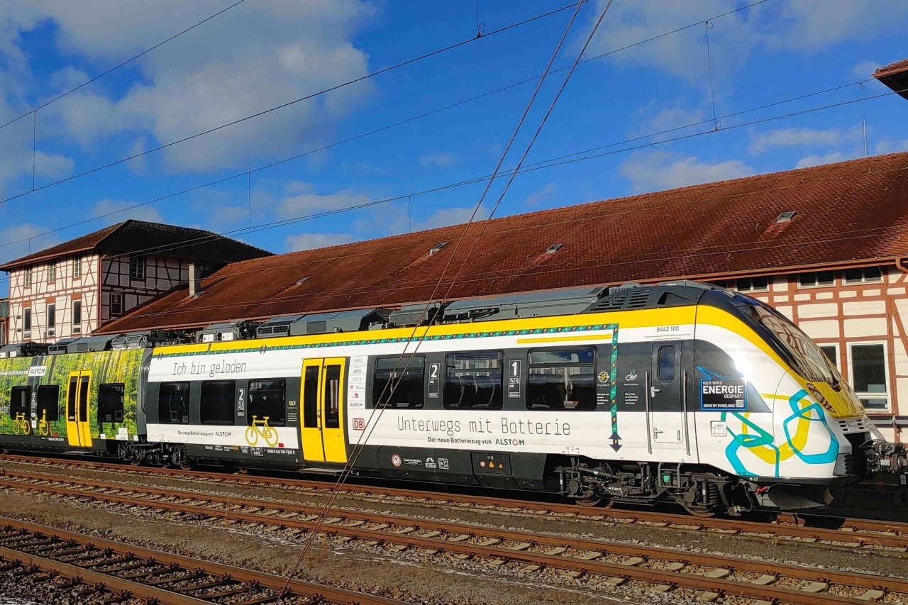 Deutsche Bahn testet Züge mit Batterie Deutsche Bahn testet Züge mit Batterie
