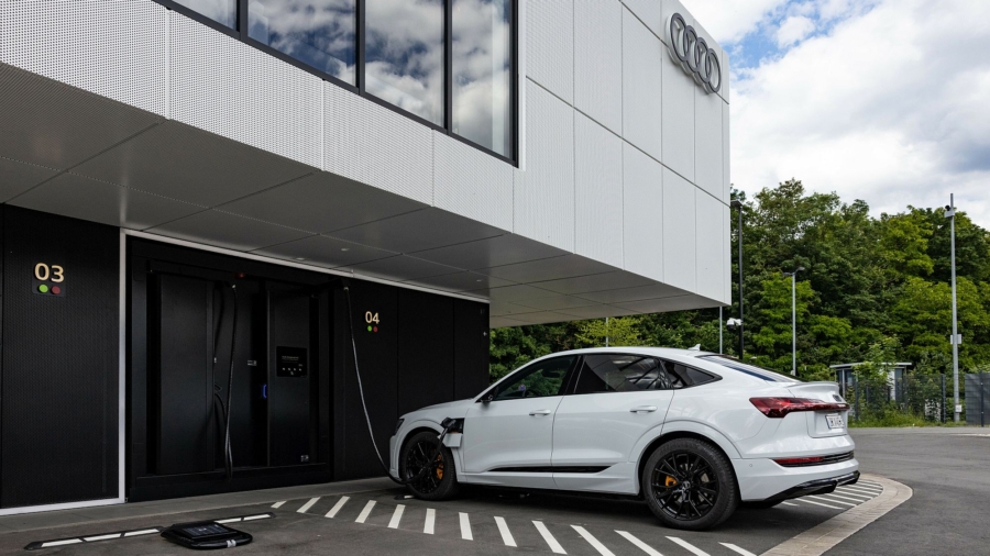 Audi charging hub Nuremberg