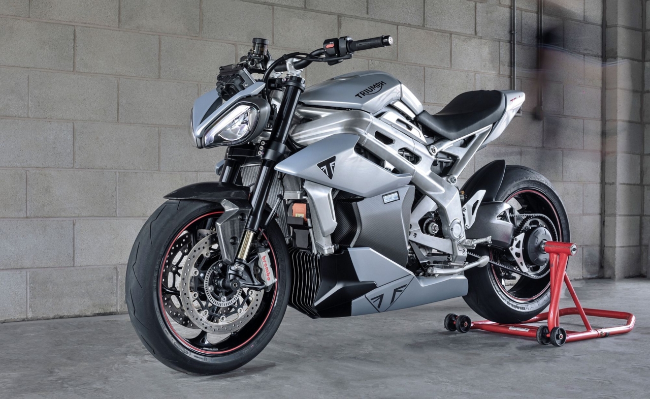 TE-1: Erstes E-Motorrad von Triumph TE-1: Erstes E-Motorrad von Triumph