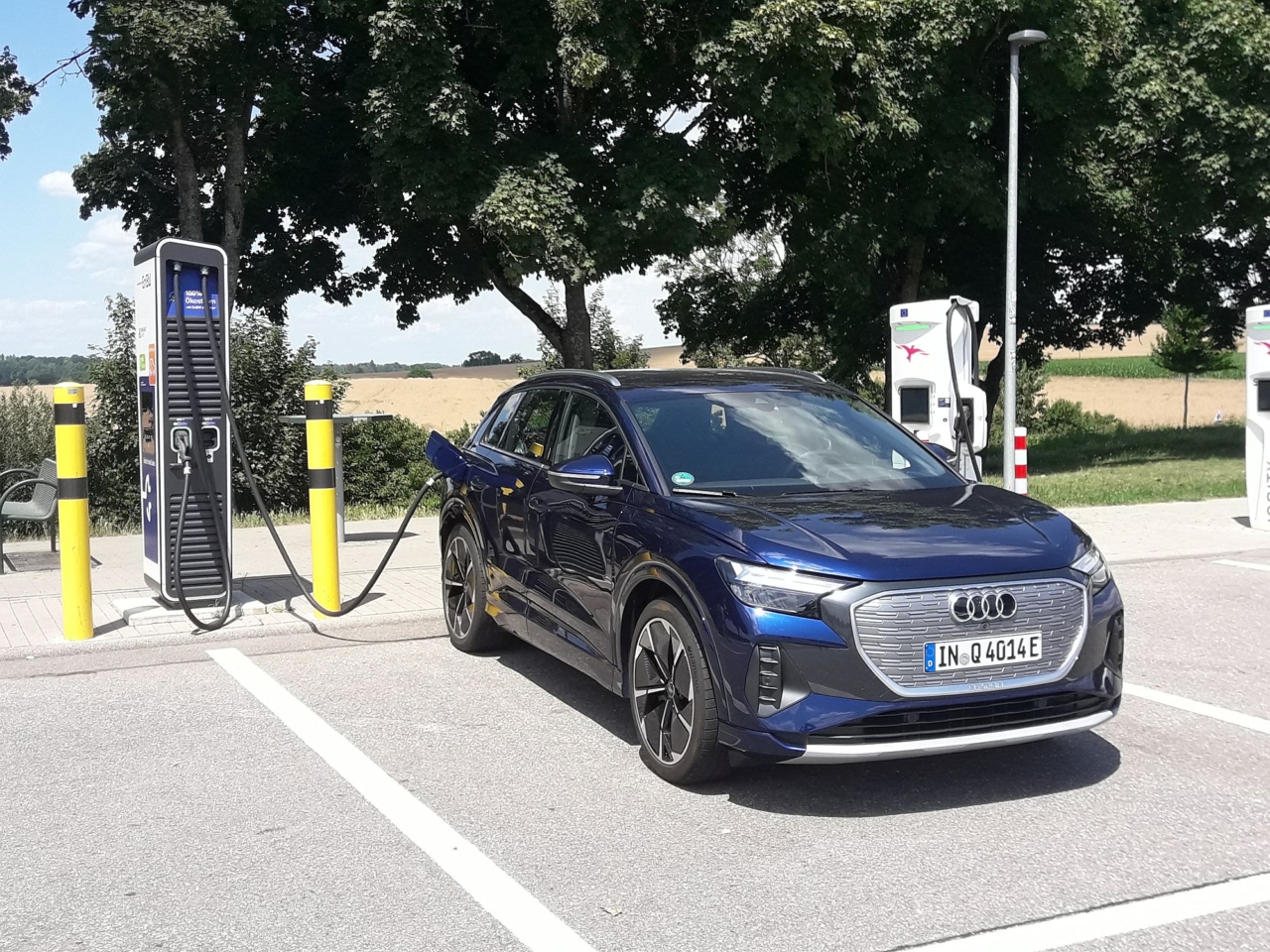 Audi Q4 e-tron 40: Luxuriöser Einstieg Audi Q4 e-tron 40: Luxuriöser Einstieg