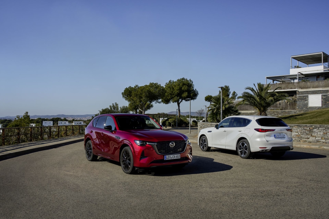 Zwei Verbrenner und zwar sparsame: CX-60 und CX-5 2023 Zwei Verbrenner und zwar sparsame: CX-60 und CX-5 2023
