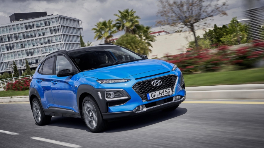 Den Hyundai Kona gibt es als Benziner, Diesel, reines Batterieauto und als Hybrid. Er schlägt sich auch gut beim TÜV. Foto: S-PX