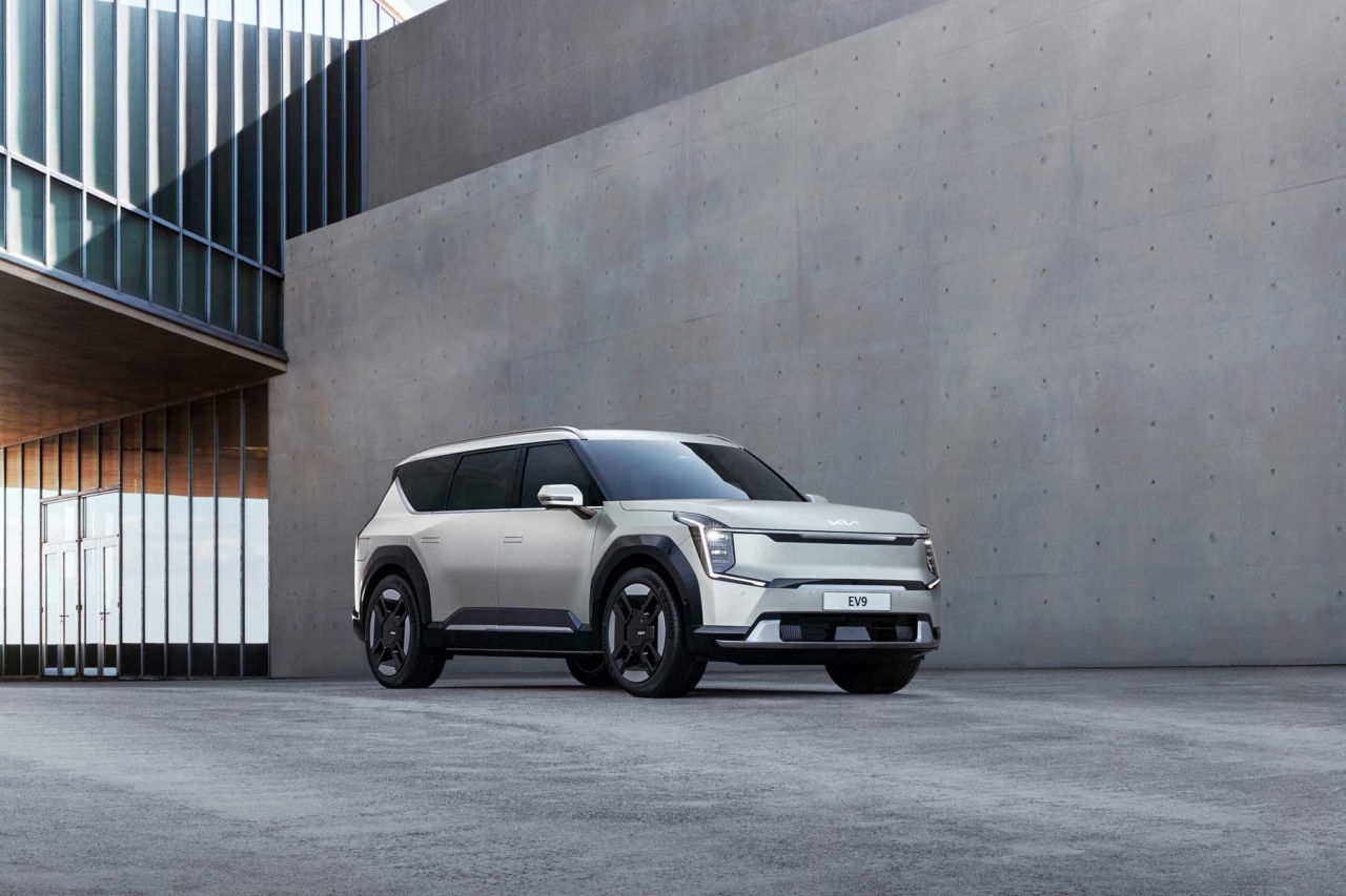 Kias neues Raumschiff EV9 ist elektrisch Kias neues Raumschiff EV9 ist elektrisch