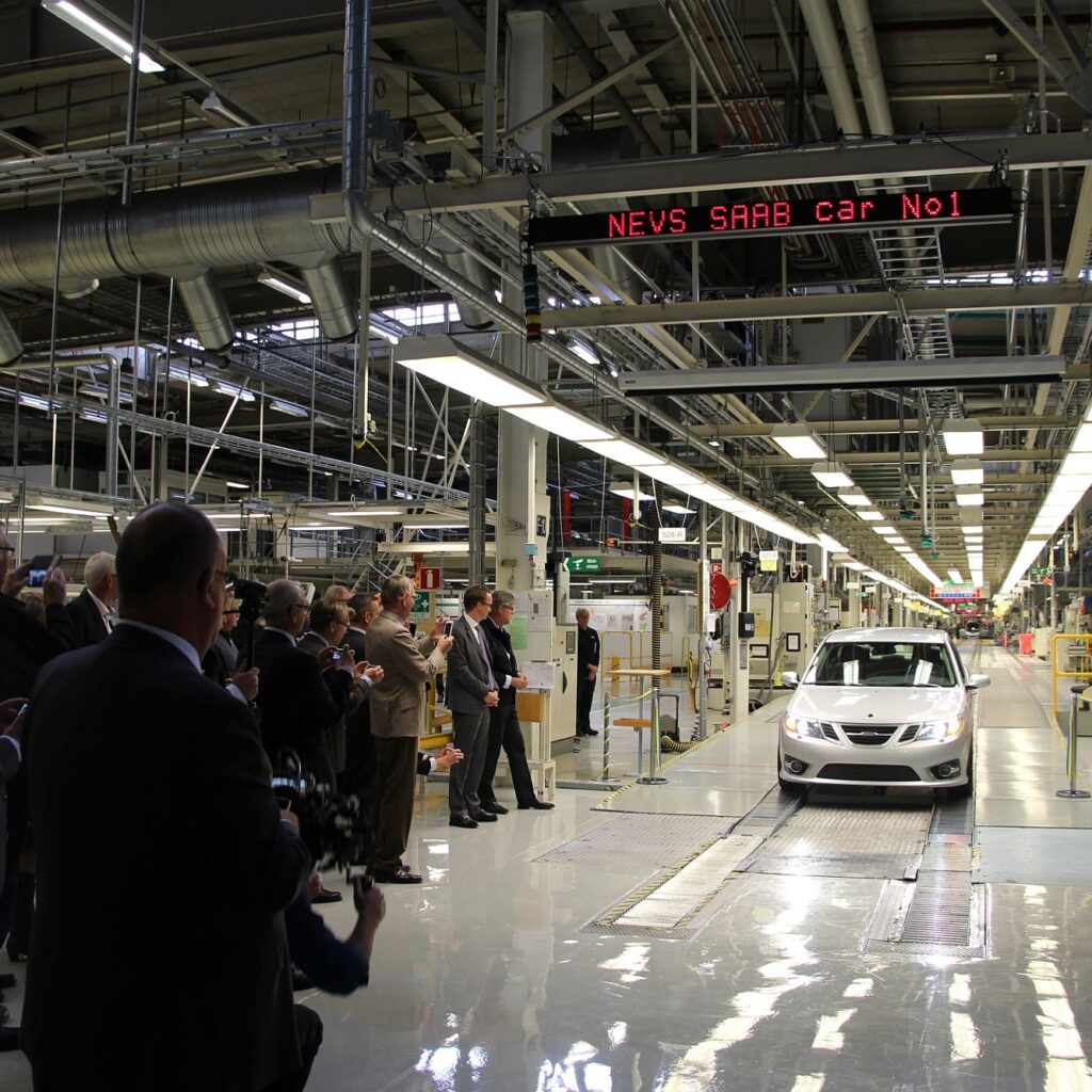 Trollhättan: Die Saab-Fabrik geht in den Winterschlaf Trollhättan: Die Saab-Fabrik geht in den Winterschlaf