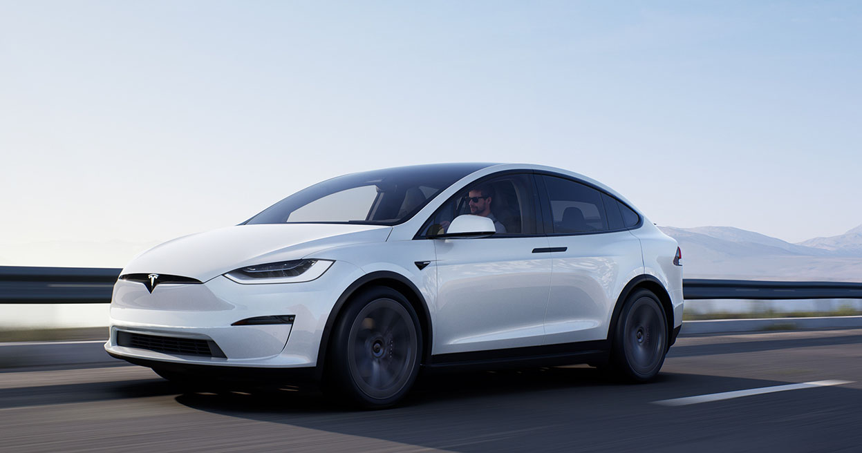 Das Tesla Model X bietet als eines der wenigen SUV die Option auf eine dritte Sitzreihe