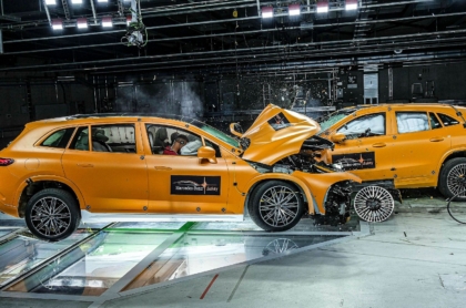 Crashtest E-Auto