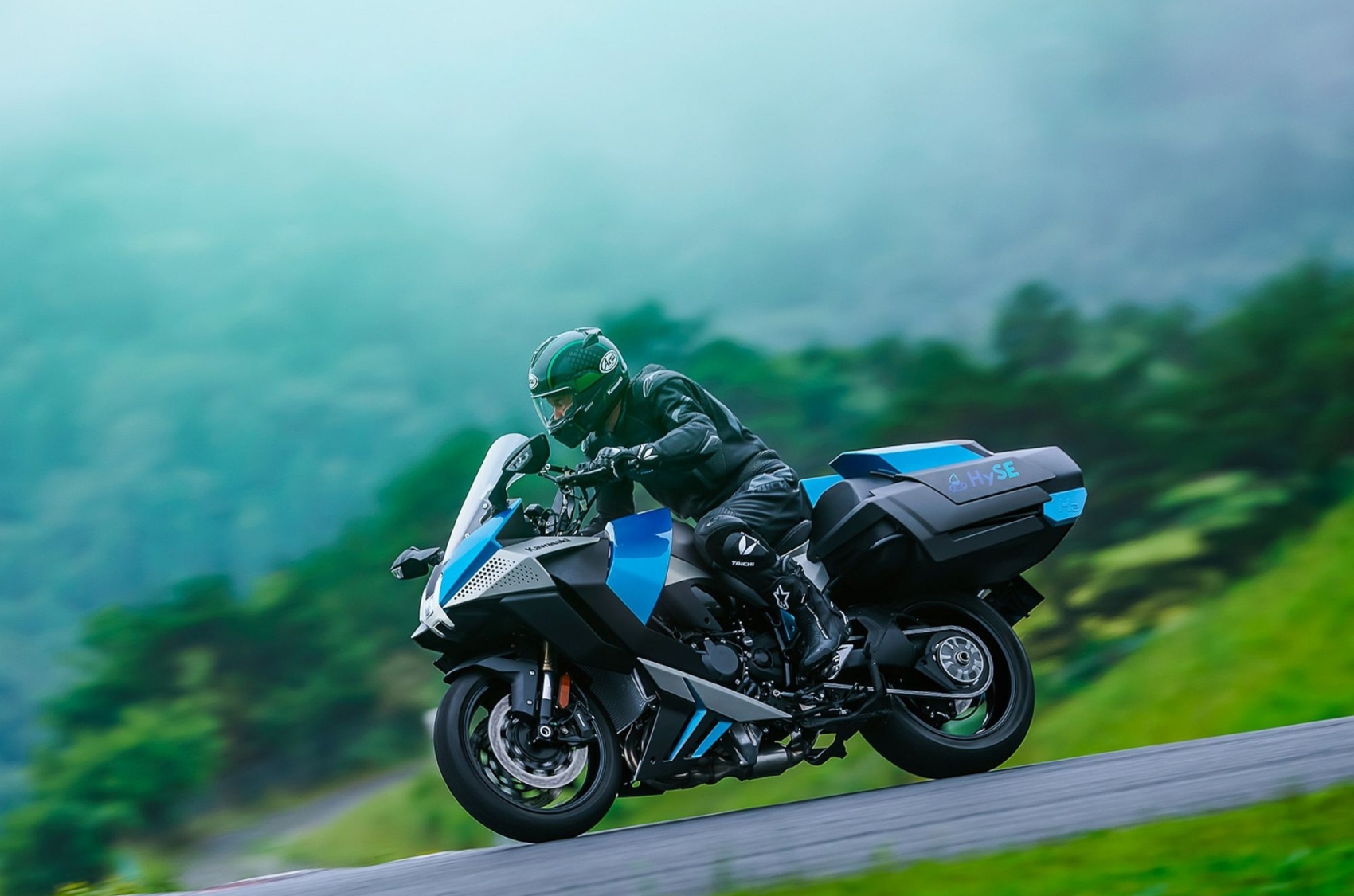 Wasserstoff-Motorrad