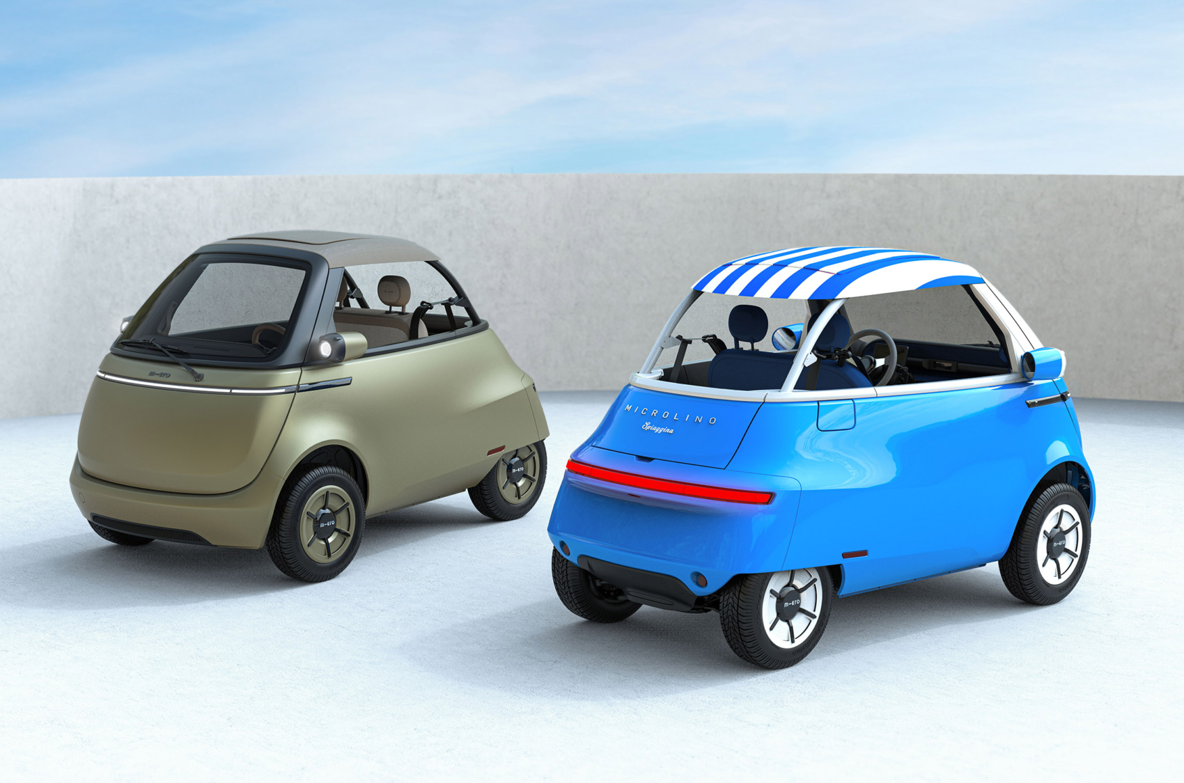 Zum Start gibt es das 2,52 Meter lange Mikromobil zunächst in einer „First Edition“ mit reichhaltiger Ausstattung