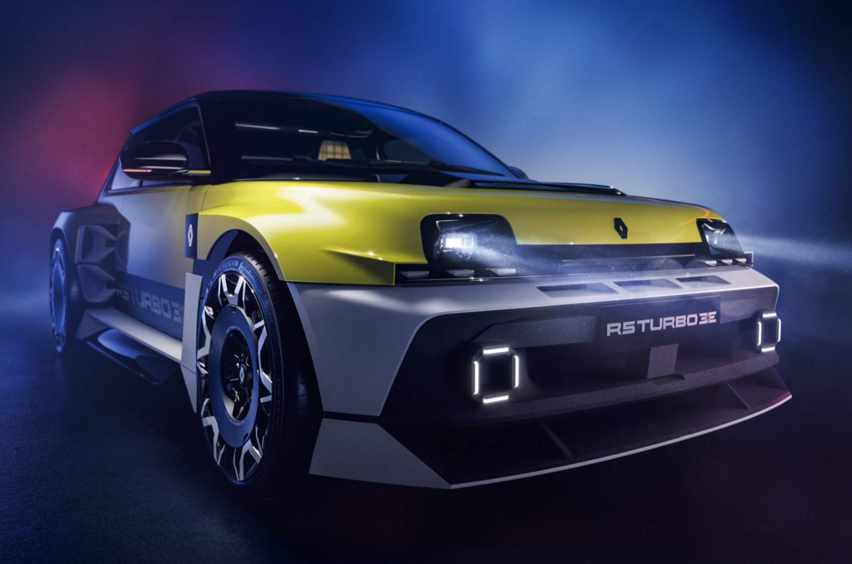 Der Renault 5 Turbo 3E ist kein Derivat des neue Elektro-5ers, sondern wird auf einer eigenen Plattform maßgeschneidert. Fotos: Renault