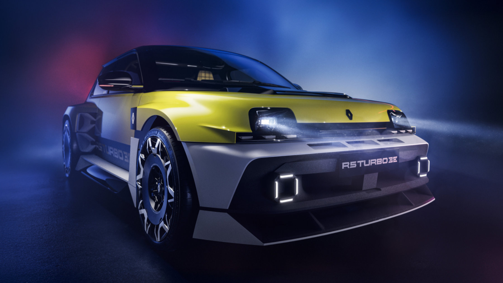 Der Renault 5 Turbo 3E ist kein Derivat des neue Elektro-5ers, sondern wird auf einer eigenen Plattform maßgeschneidert. Fotos: Renault