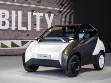 Mit dem FT-Me zeigt Toyota ein Micromobil, welches künftig in der Leichtbauklasse L6e antreten könnte. Foto: Toyota