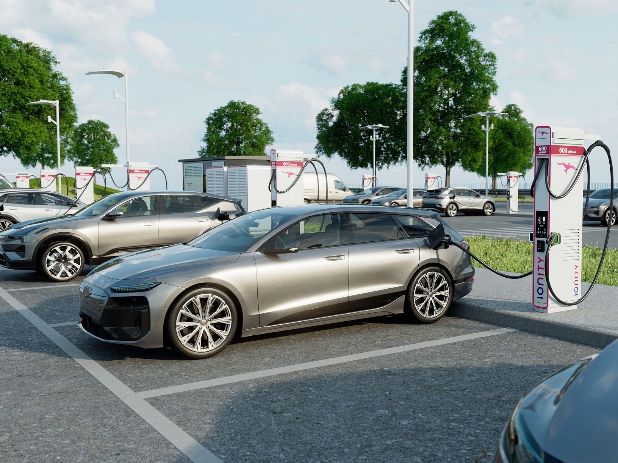 Ladeinfrastruktur Raststätten