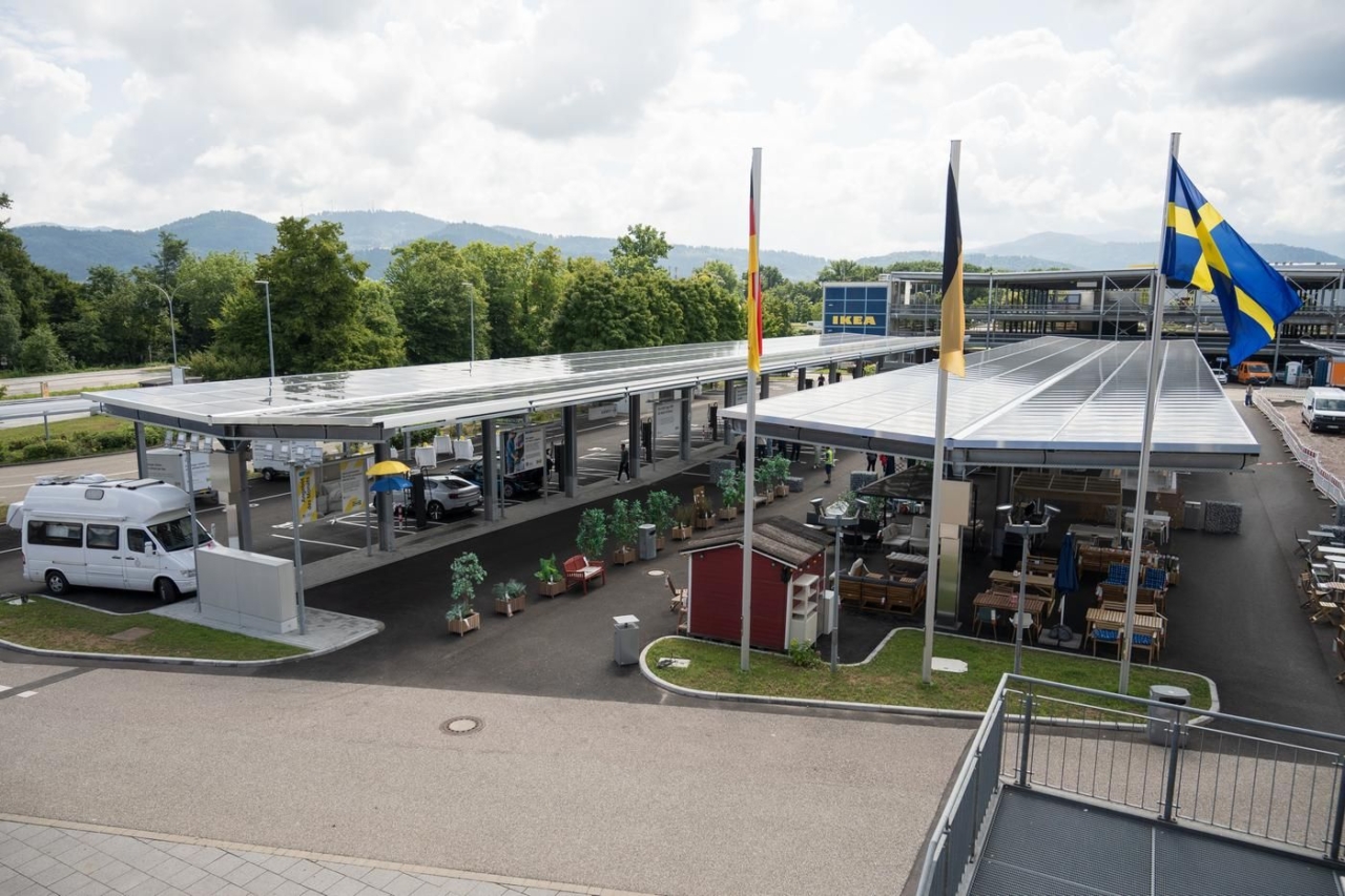 Ikea und Mer eröffnen Ladepark in Freiburg Ikea und Mer eröffnen Ladepark in Freiburg