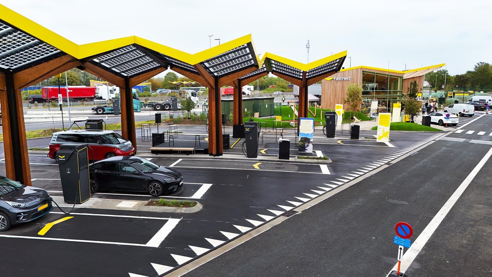 Fastned Ladestation
