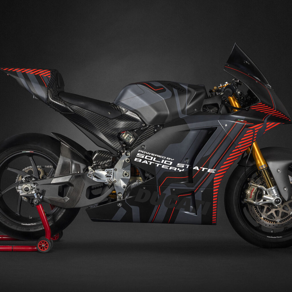 Ducati V21L mit Feststoffbatterie 