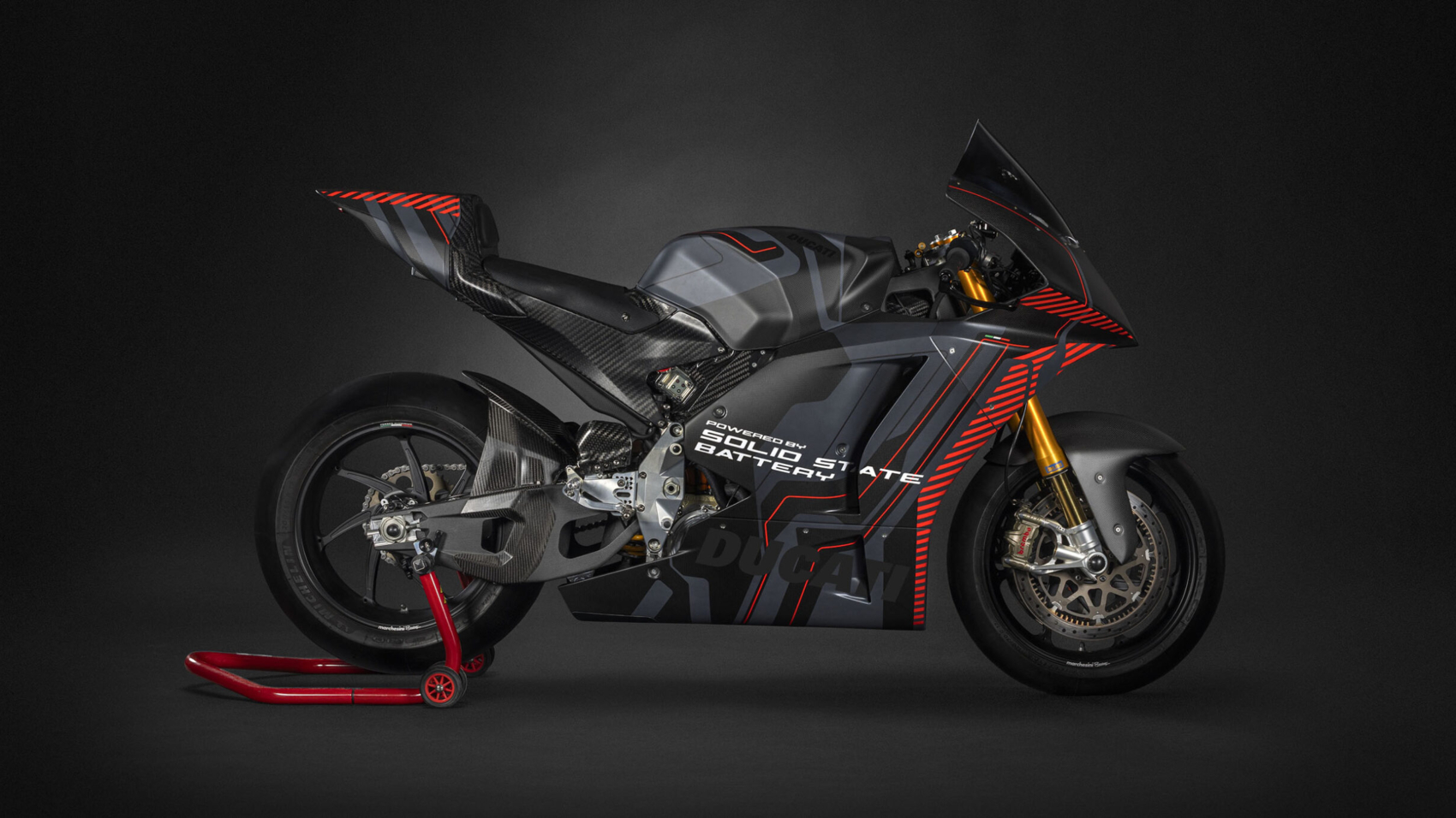 Ducati mit Feststoffbatterie: Die neue Zelltechnologie soll in Hinblick auf Leistungsdichte und damit Reichweite und Gewicht deutliche Vorteile bieten. Foto: Ducati