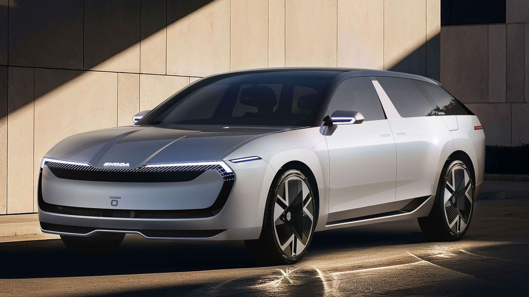 Der Skoda Vision O ist modern, ohne zu übertreiben, er wirkt reduziert – und kommt gerade deshalb eindrucksvoll zur Geltung. Foto: Skoda