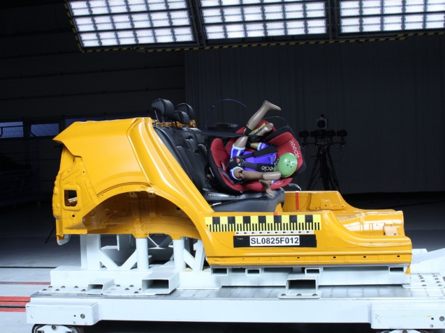 Kindersitz Crashtest