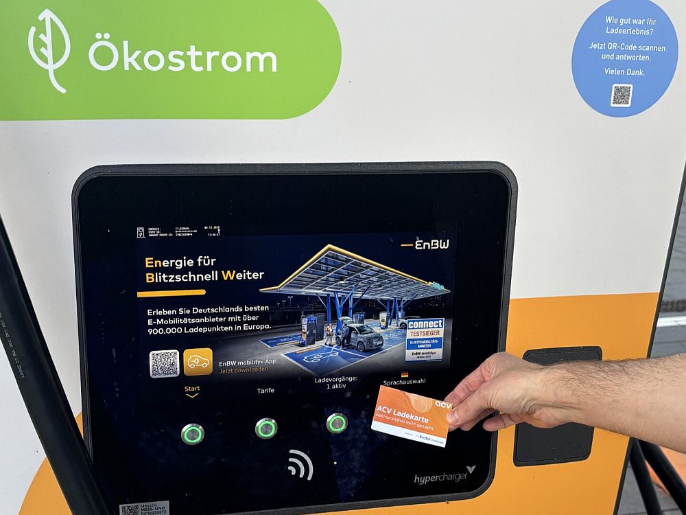 EnBW und ACV starten gemeinsamen Ladetarif