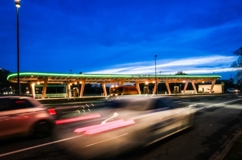Schnellladepark Düsseldorf