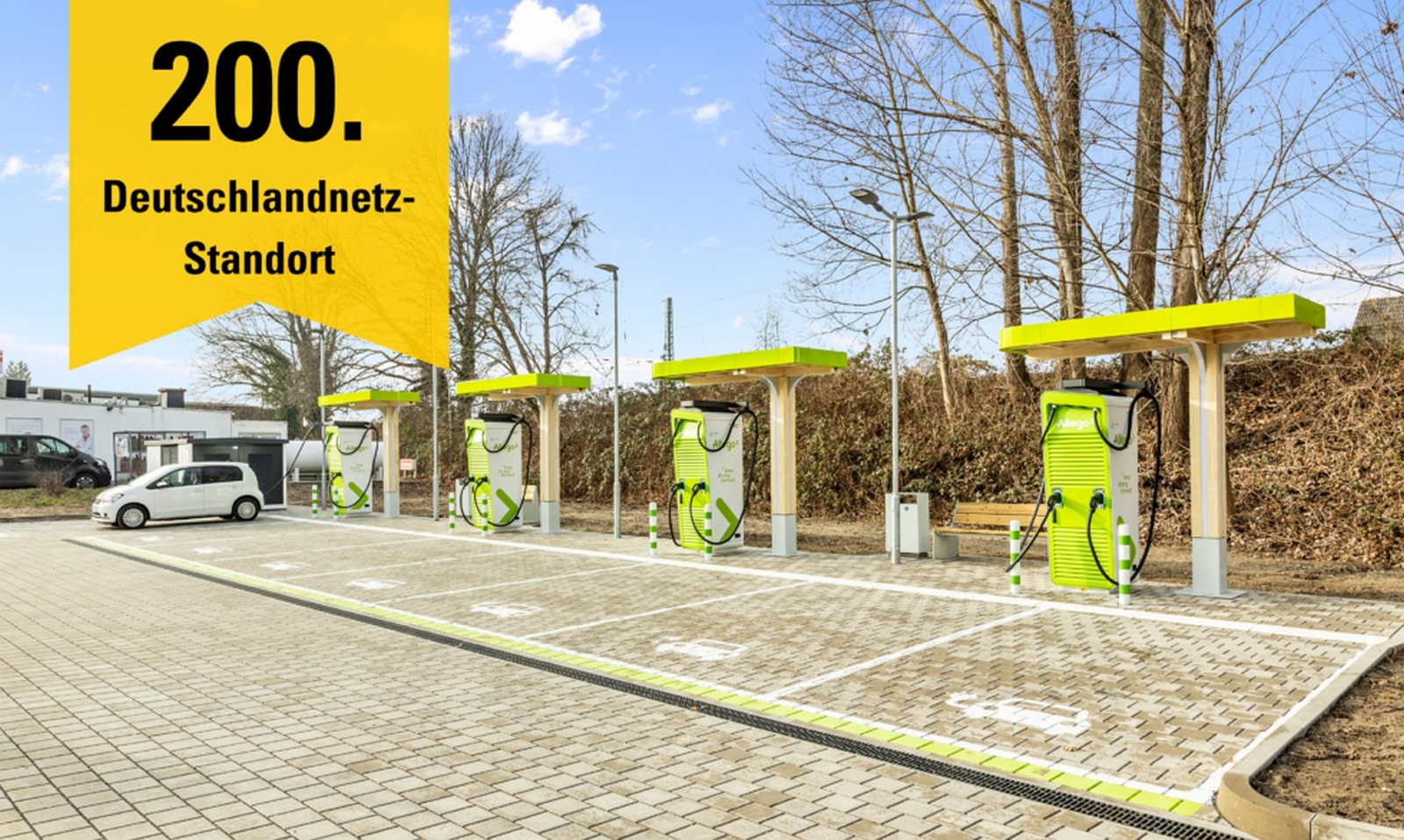 Deutschlandnetz: 200. Ladepark eröffnet