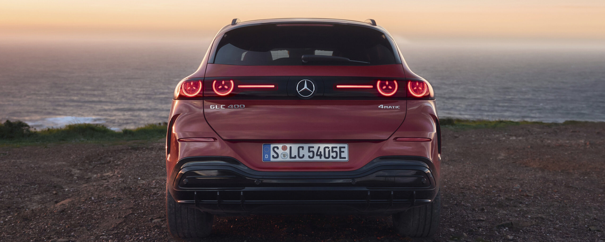Heckansicht, klare Designsprache. Alle Fotos: Mercedes