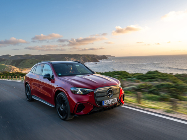 Mercedes stellt mit dem neuen GLC einen echten Alleskönner auf die Räder. Foto: Mercedes