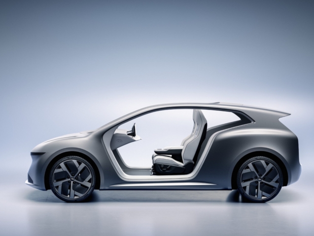 Wie werden die neuen Lucid-Modelle aussehen? Schon etwas konkreter werden die Amerikaner mit dem Uber-Taxi Lunar. Foto: Lucid Motors