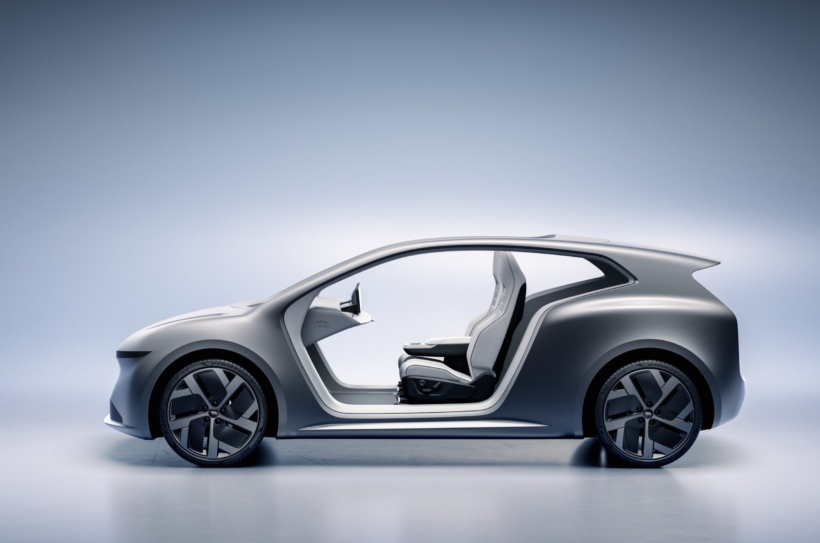 Wie werden die neuen Lucid-Modelle aussehen? Schon etwas konkreter werden die Amerikaner mit dem Uber-Taxi Lunar. Foto: Lucid Motors