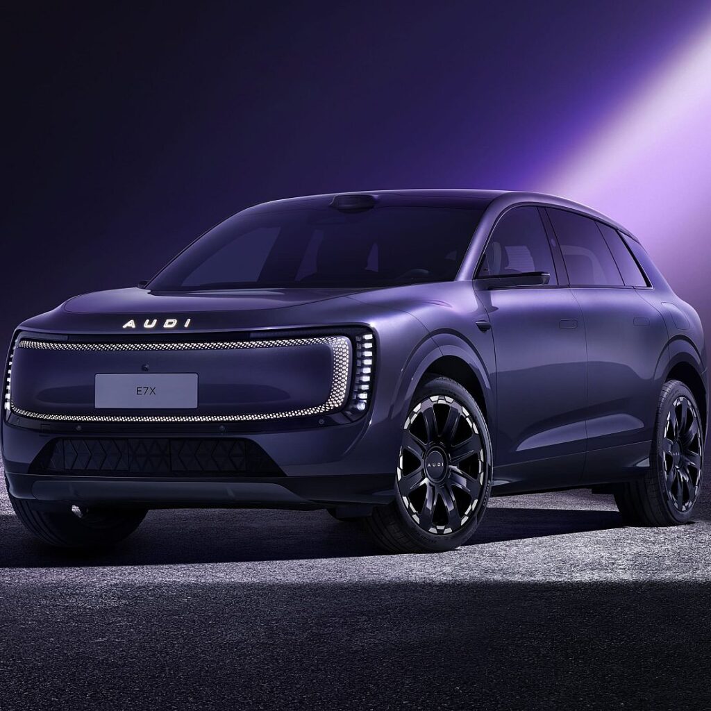 Audi startet den E7X in China