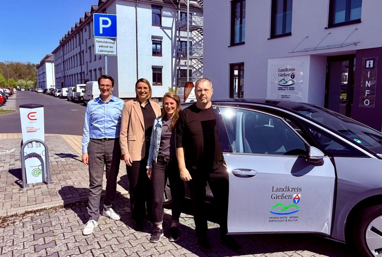 Landkreis Gießen setzt auf E-Mobilität