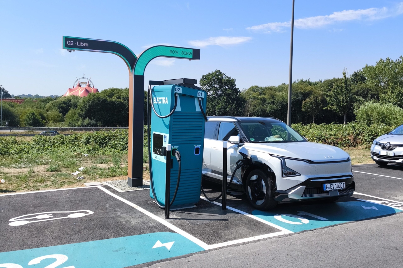 Test: Elektrisch durch Frankreich