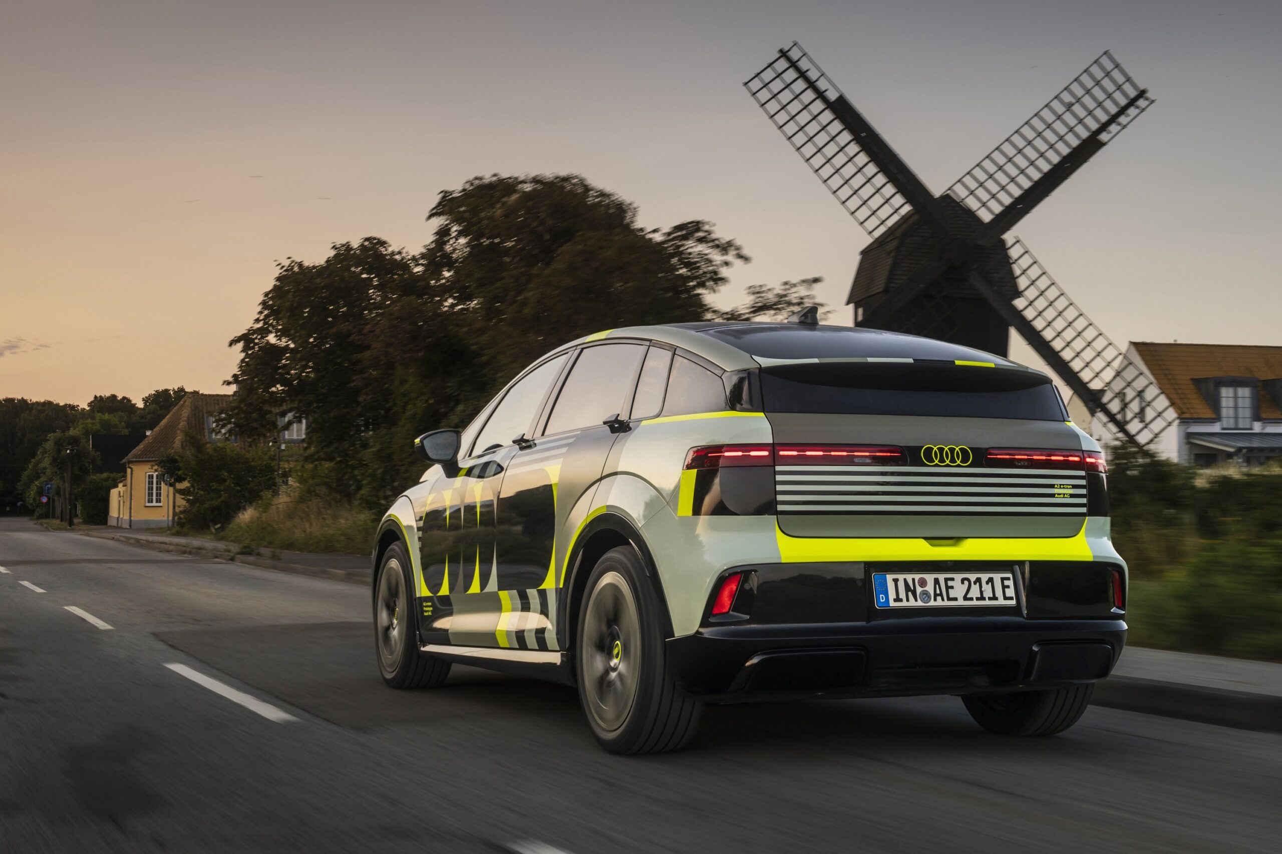 Technisch ist der neue A2 E-Tron eng mit dem VW ID.3 Neo verwandt. Alle Fotos: Audi
