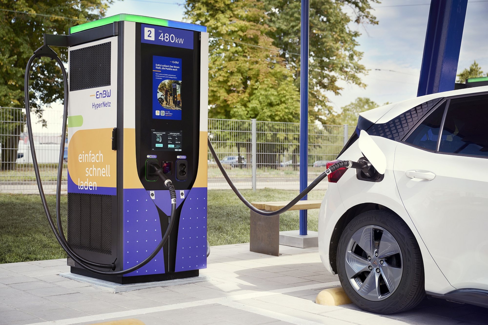 EnBW setzt auf Schnelllader von XCharge