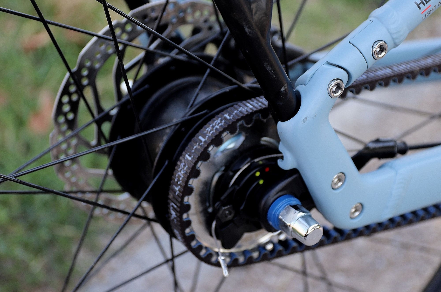 Fahrrad Riemen Kette