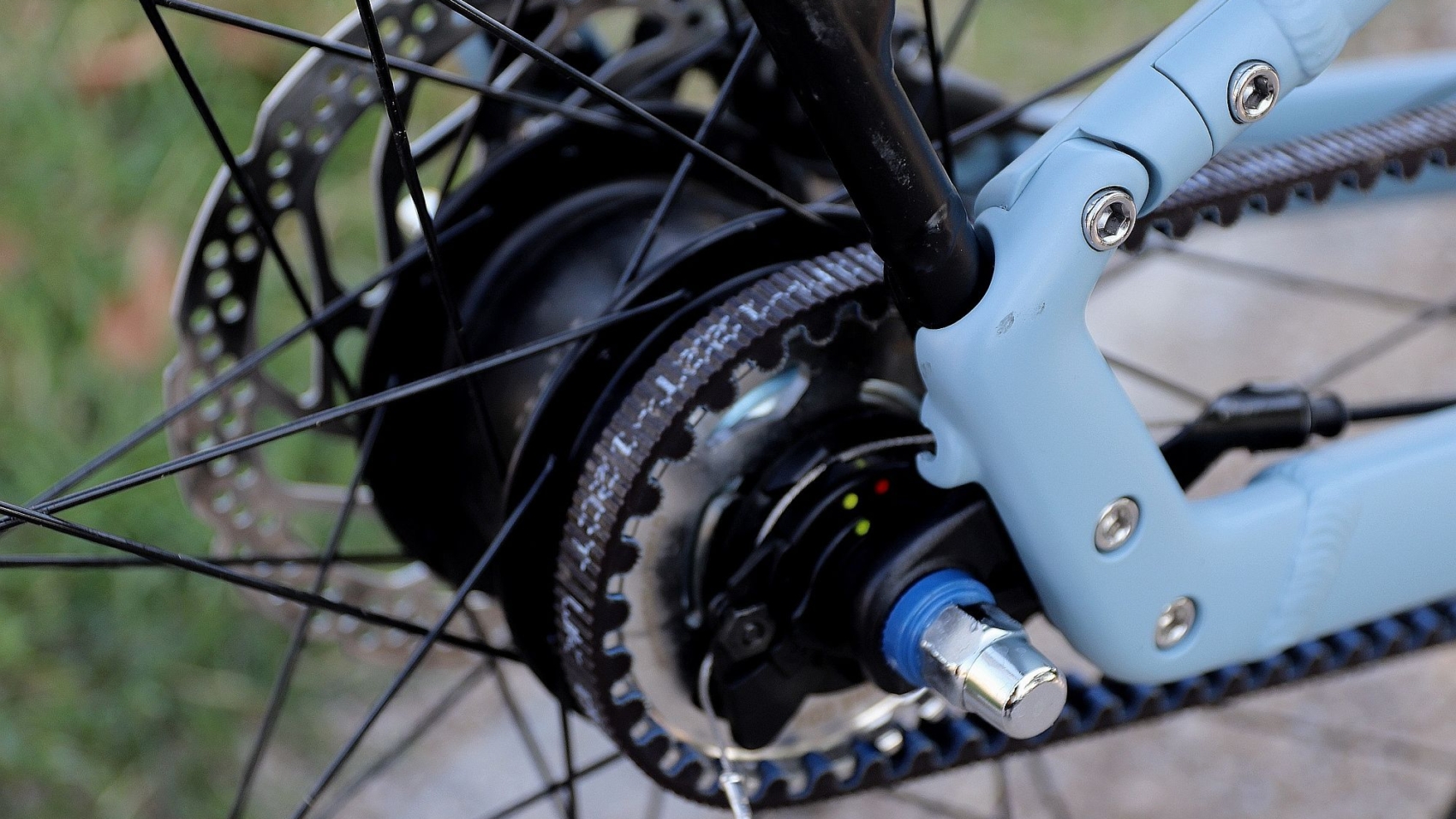 Fahrrad Riemen Kette