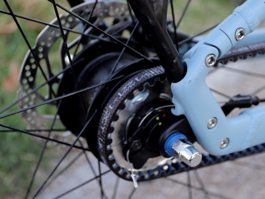 Fahrrad Riemen Kette